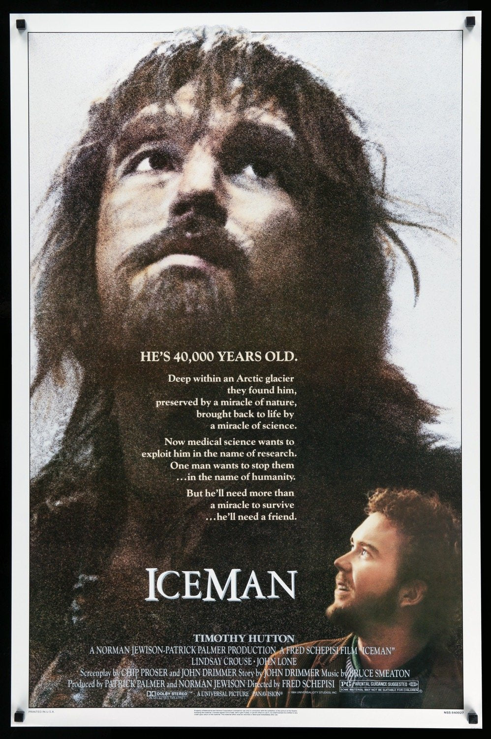 Iceman (1984) original movie poster for sale at Originalfilmart