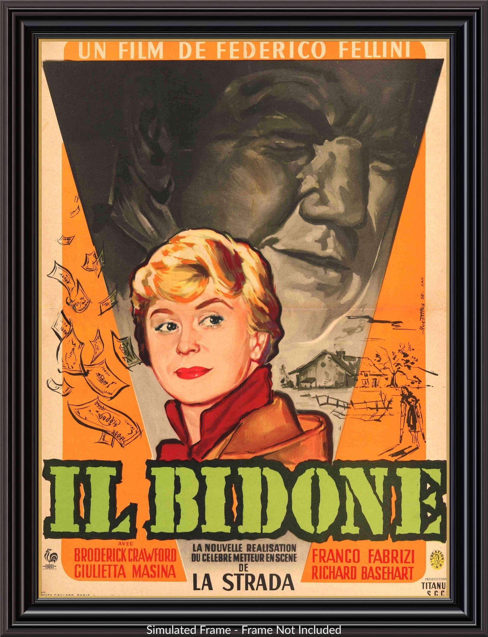 Il Bidone (1955) original movie poster for sale at Originalfilmart