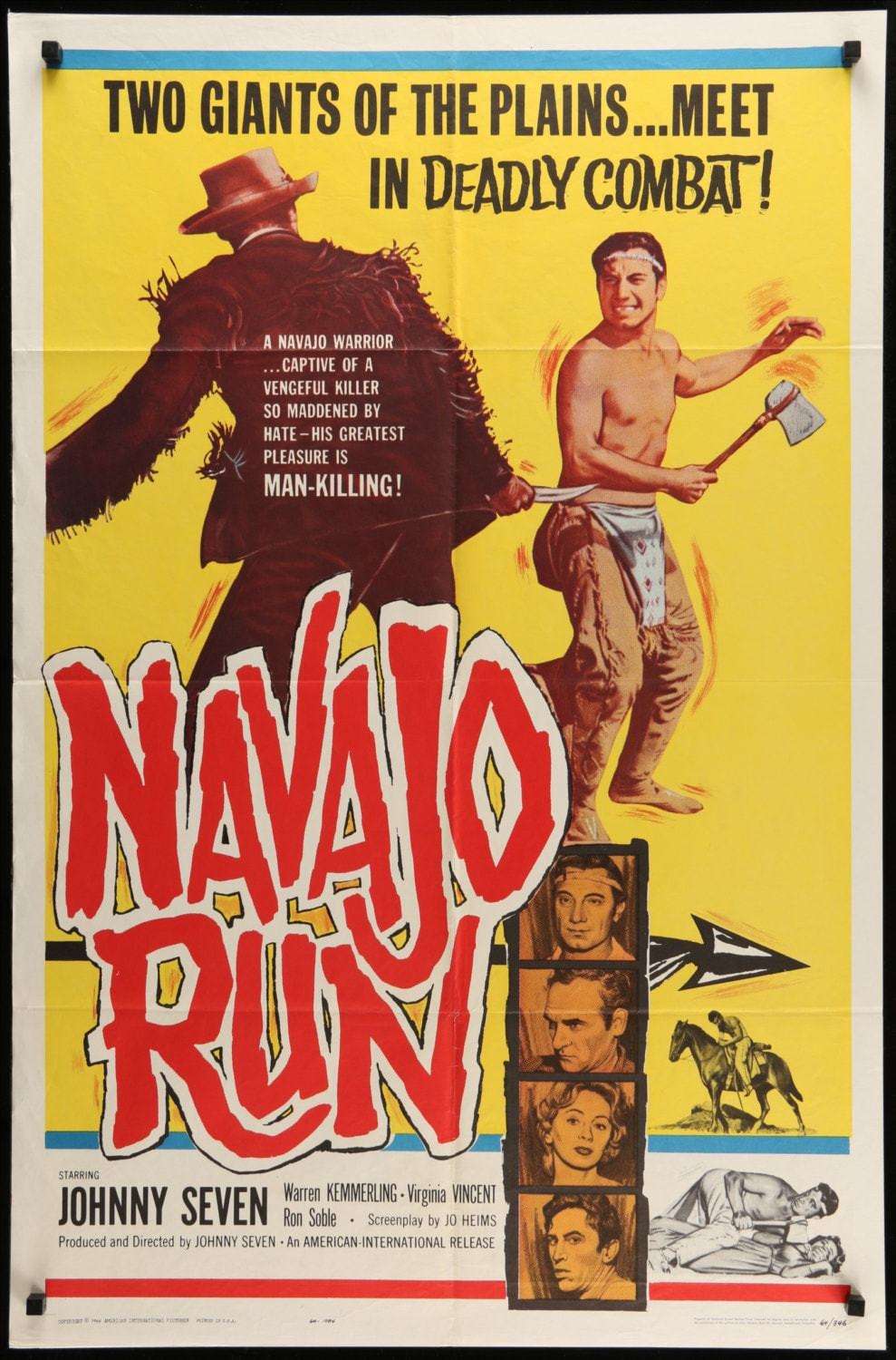 Navajo Run (1964) original movie poster for sale at Originalfilmart