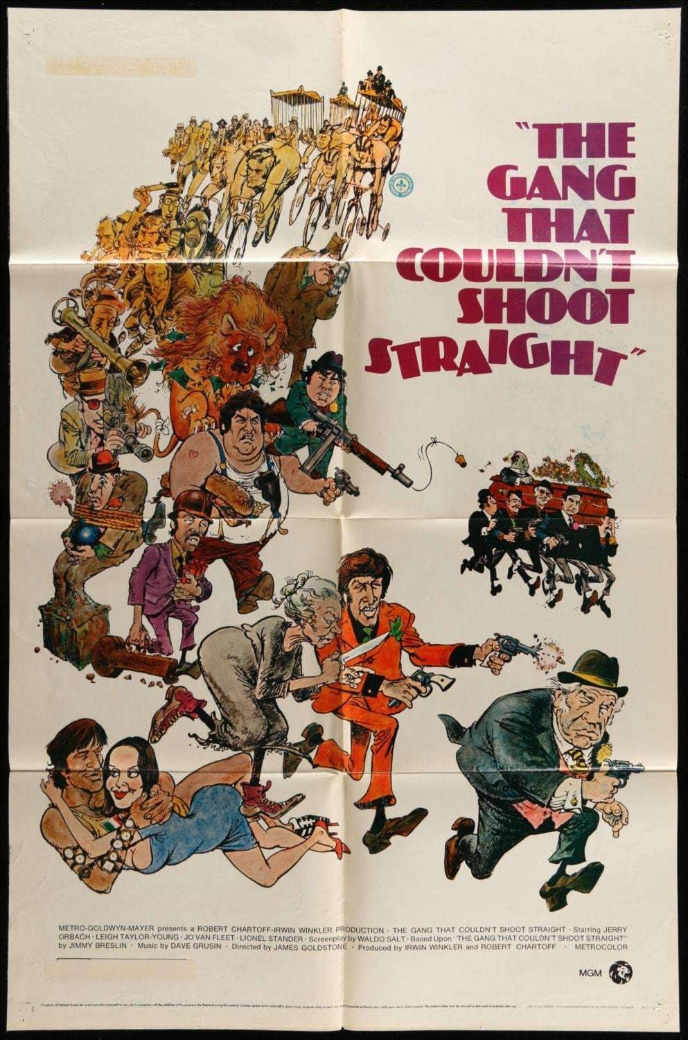 Gang That Couldn't Shoot Straight (1971) original movie poster for sale at Originalfilmart