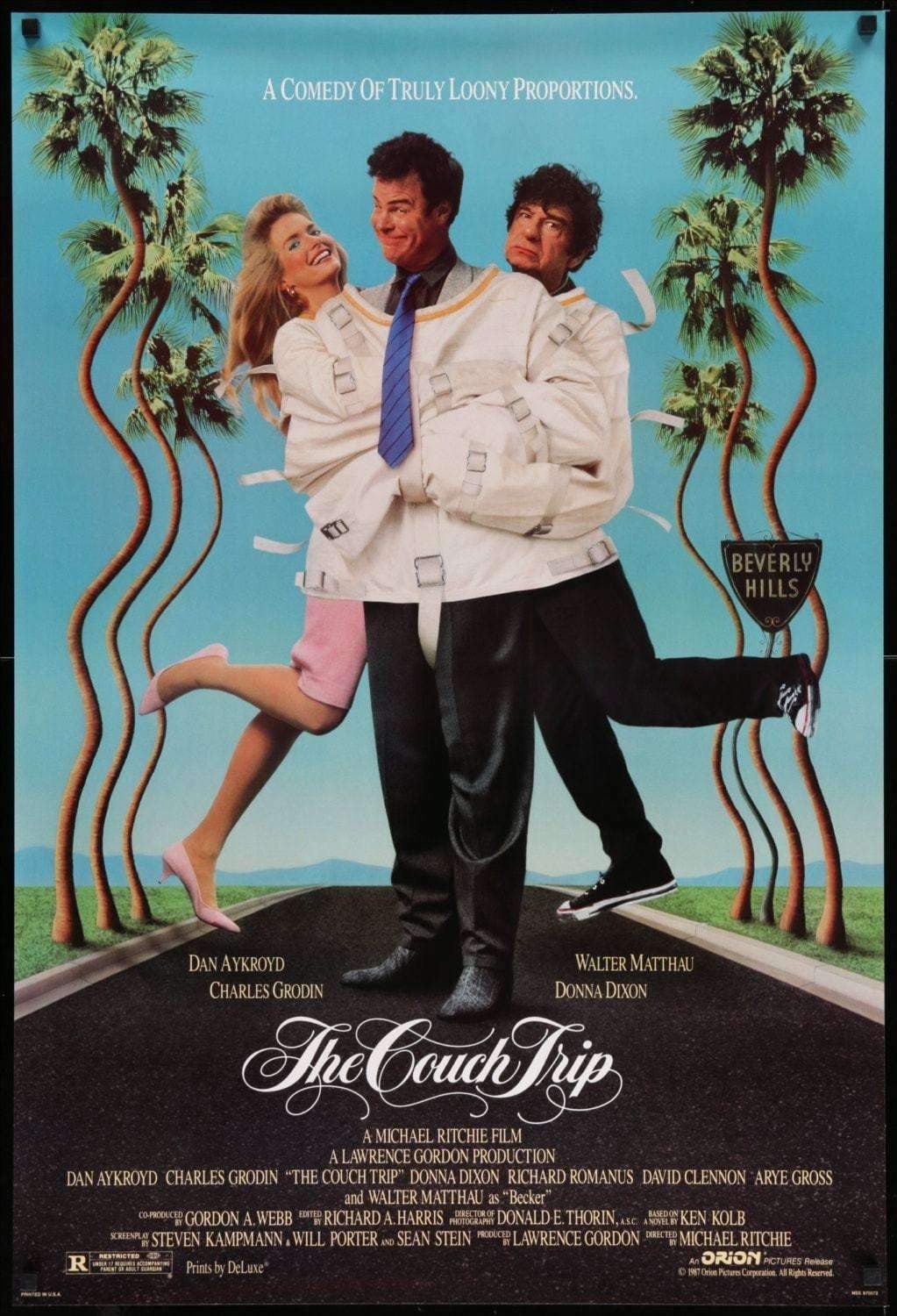 Couch Trip (1988) original movie poster for sale at Originalfilmart