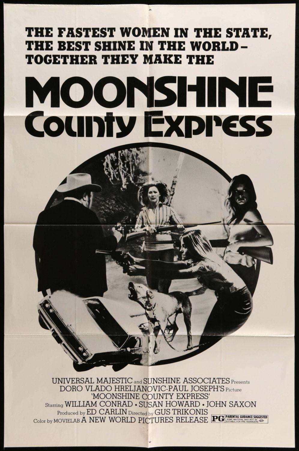 Moonshine County Express (1977) original movie poster for sale at Originalfilmart