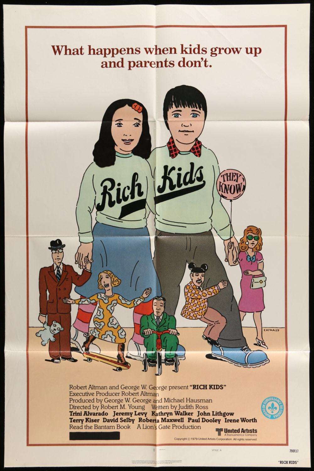 Rich Kids (1979) original movie poster for sale at Originalfilmart