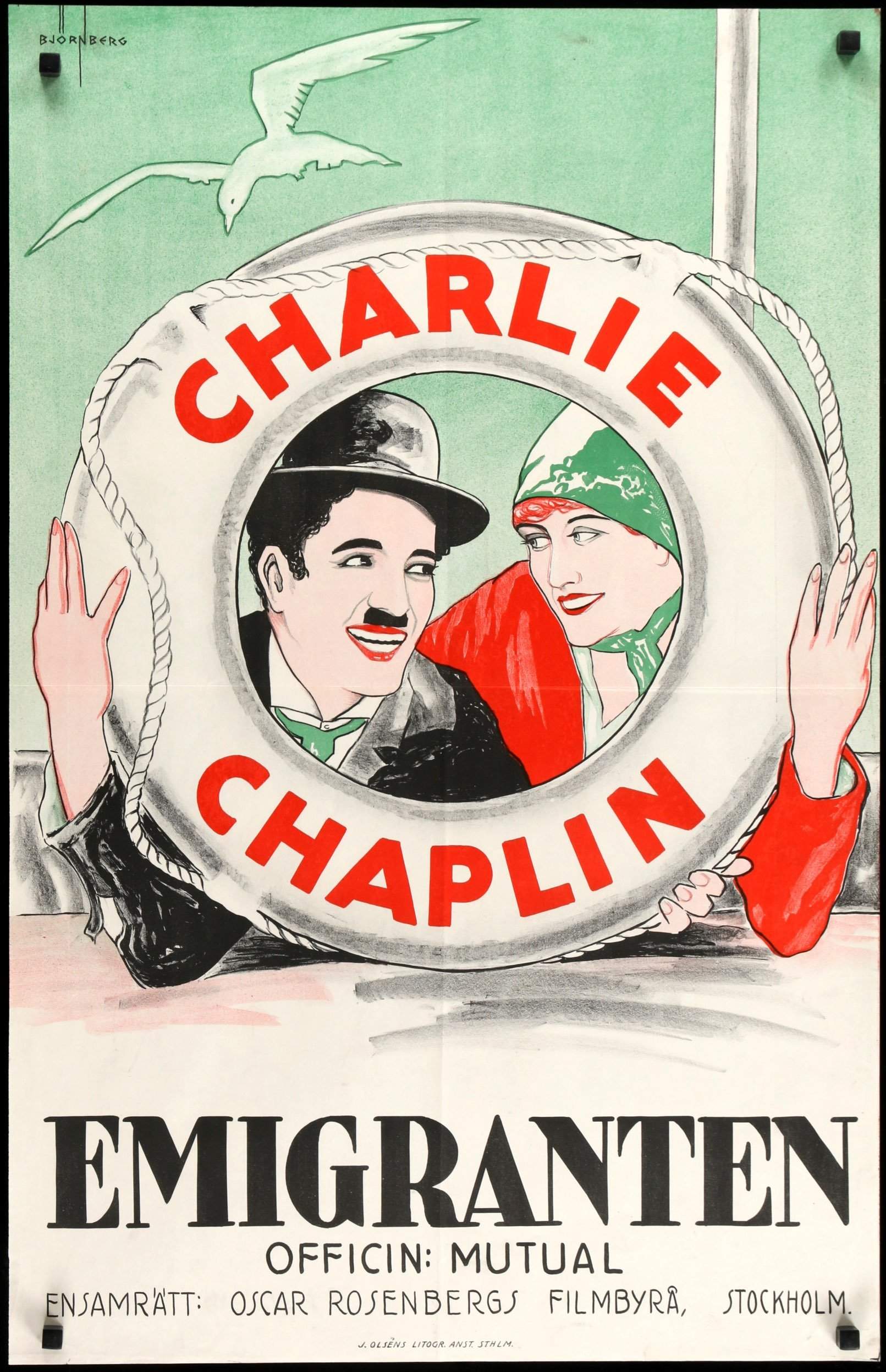 Immigrant (1917) original movie poster for sale at Originalfilmart