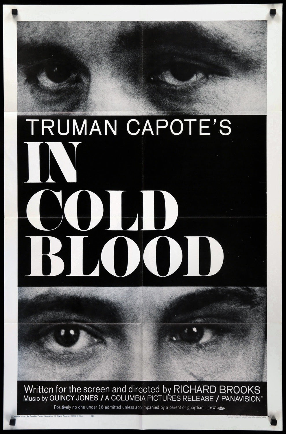 In Cold Blood (1967) original movie poster for sale at Originalfilmart
