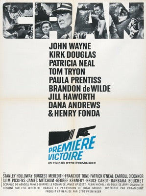 In Harm's Way (1965) original movie poster for sale at Originalfilmart