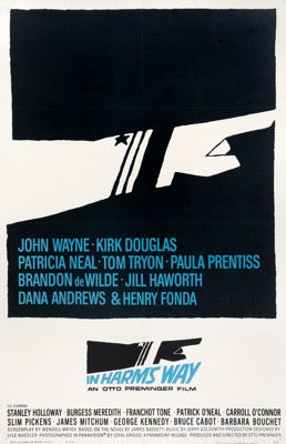 In Harm's Way (1965) original movie poster for sale at Originalfilmart