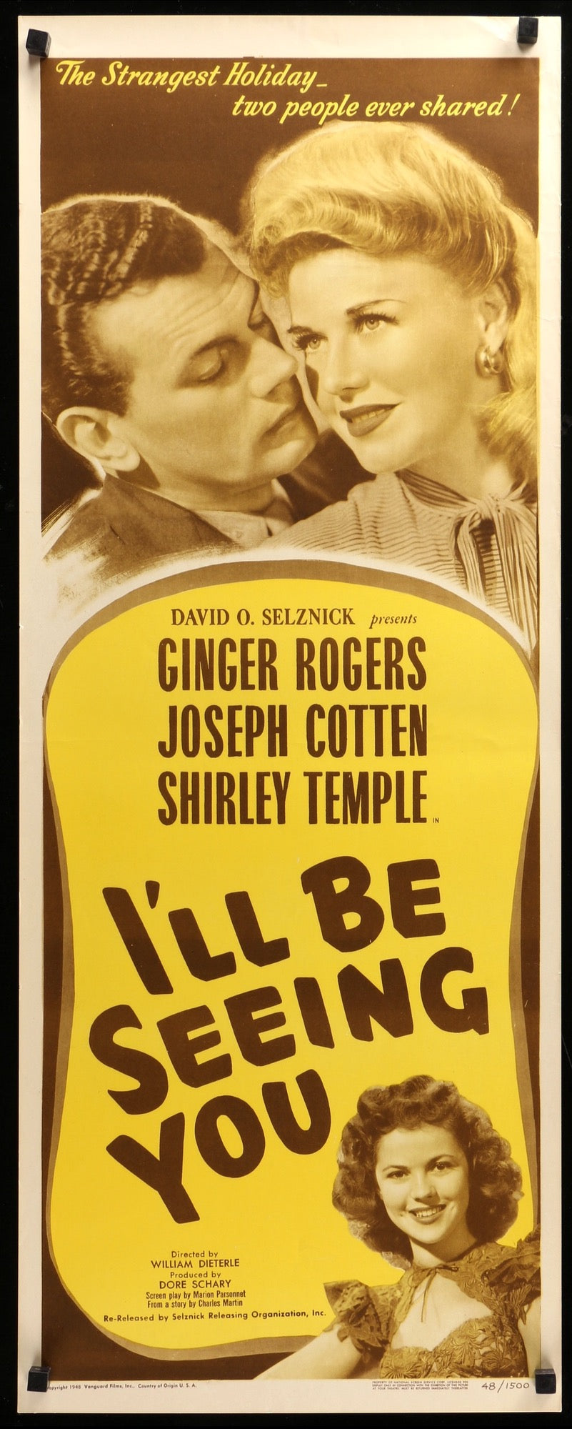I'll Be Seeing You (1944) original movie poster for sale at Originalfilmart