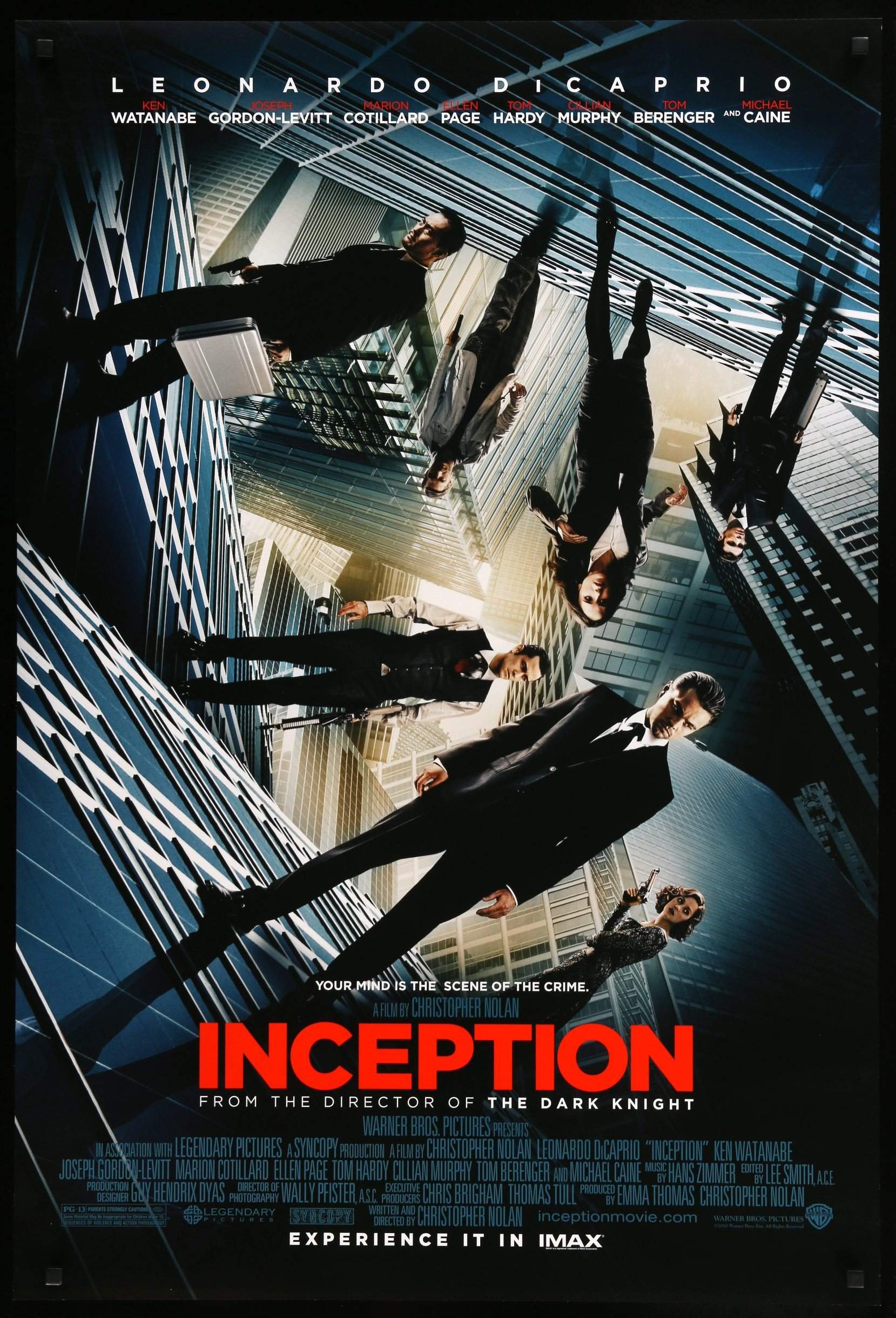 Inception (2010) original movie poster for sale at Originalfilmart