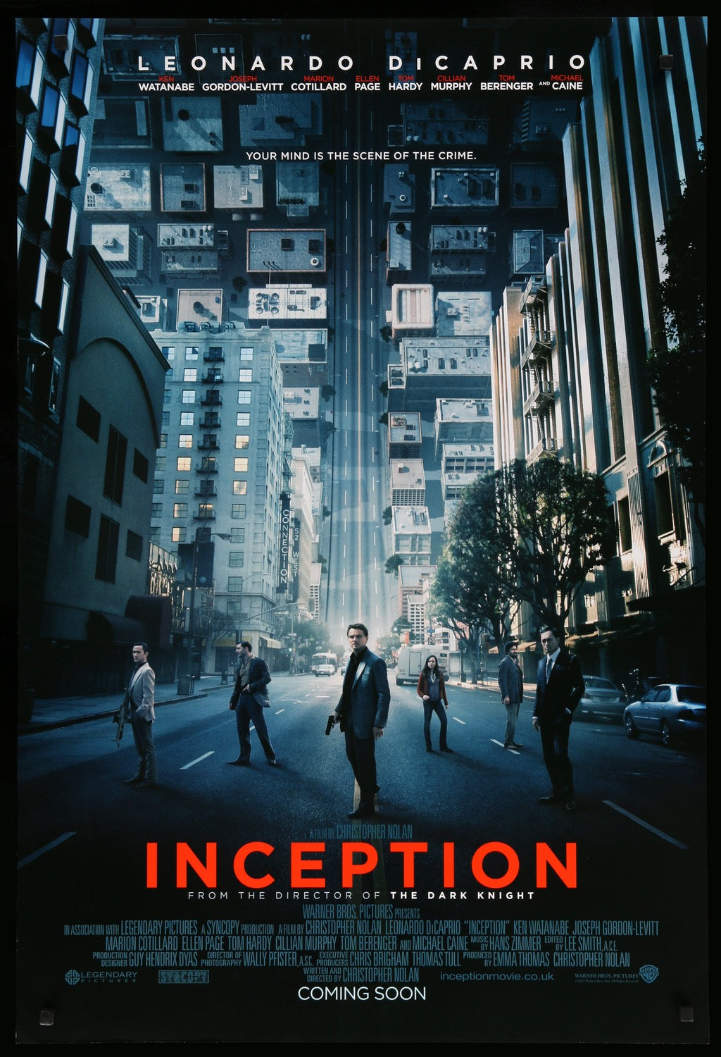 Inception (2010) original movie poster for sale at Originalfilmart