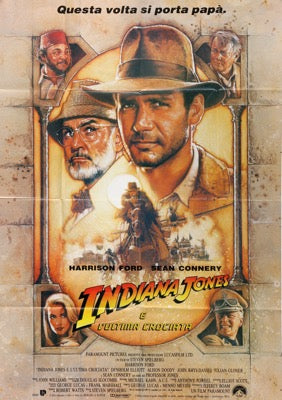 Indiana Jones and the Last Crusade (1989) original movie poster for sale at Originalfilmart