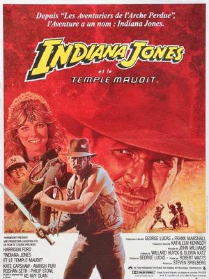 Indiana Jones and the Temple of Doom (1984) original movie poster for sale at Originalfilmart