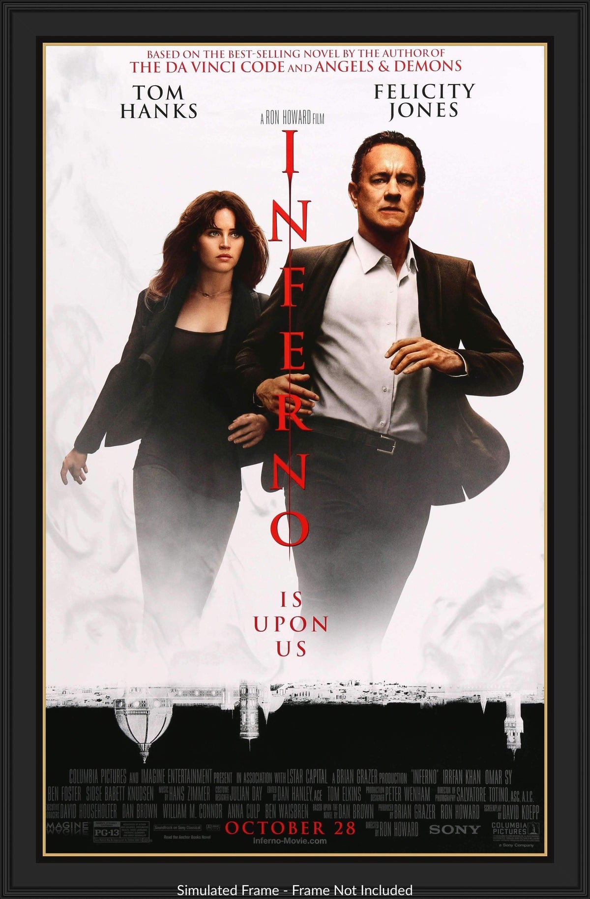 Inferno (2016) original movie poster for sale at Originalfilmart