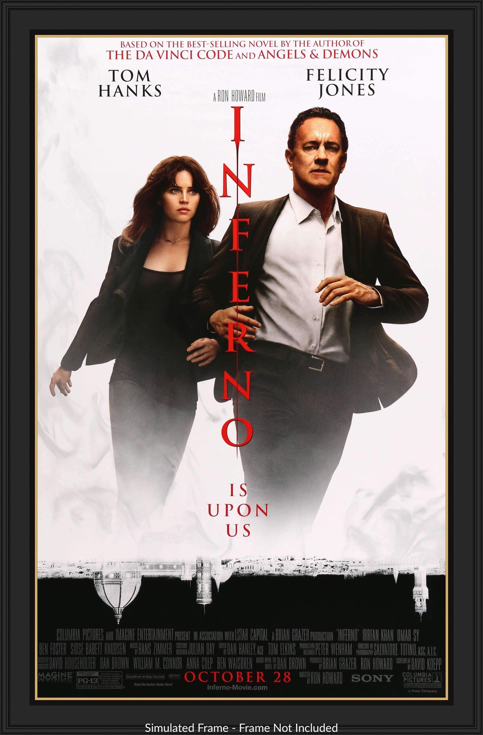 Inferno (2016) original movie poster for sale at Originalfilmart