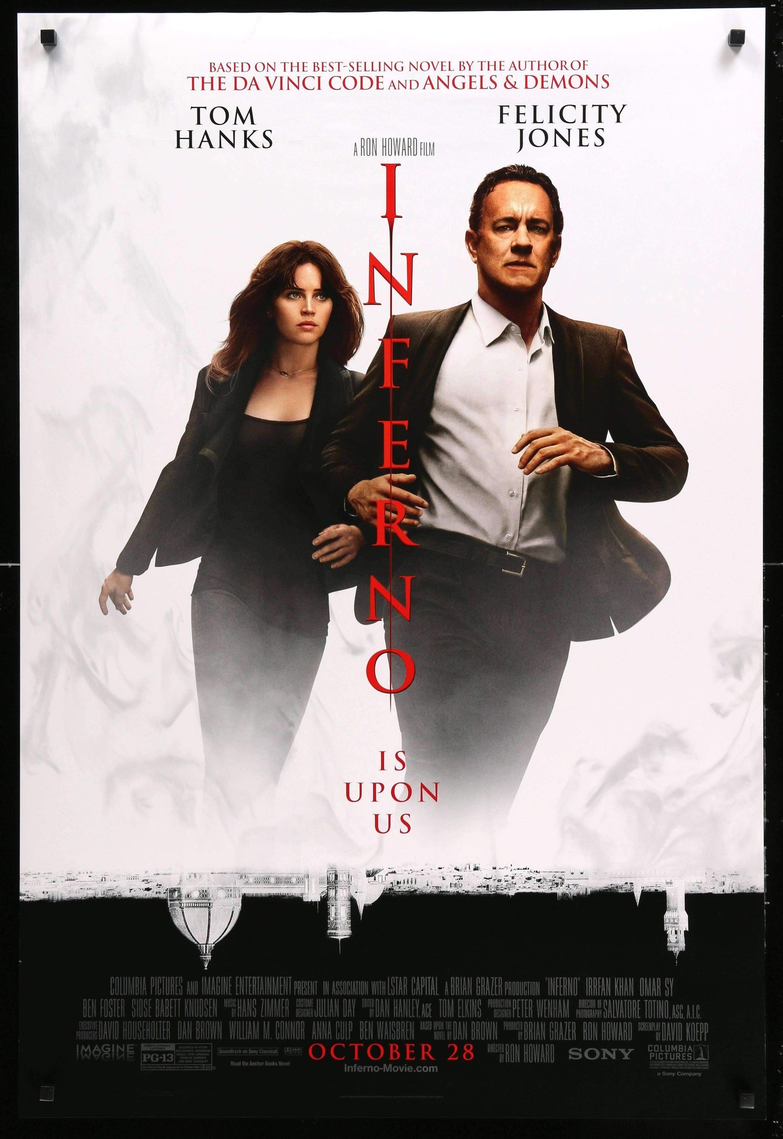 Inferno (2016) original movie poster for sale at Originalfilmart