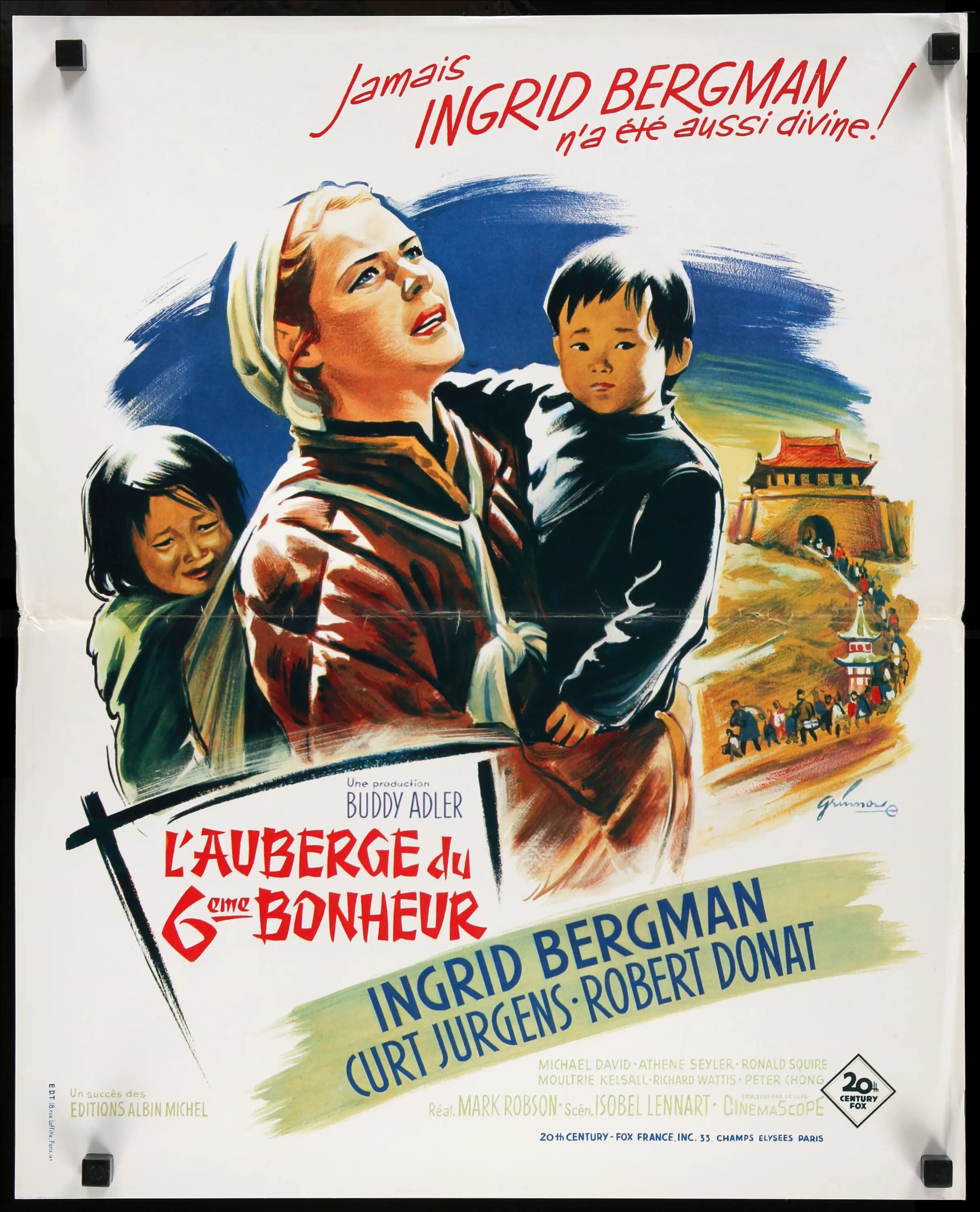 Inn of the Sixth Happiness (1958) original movie poster for sale at Originalfilmart