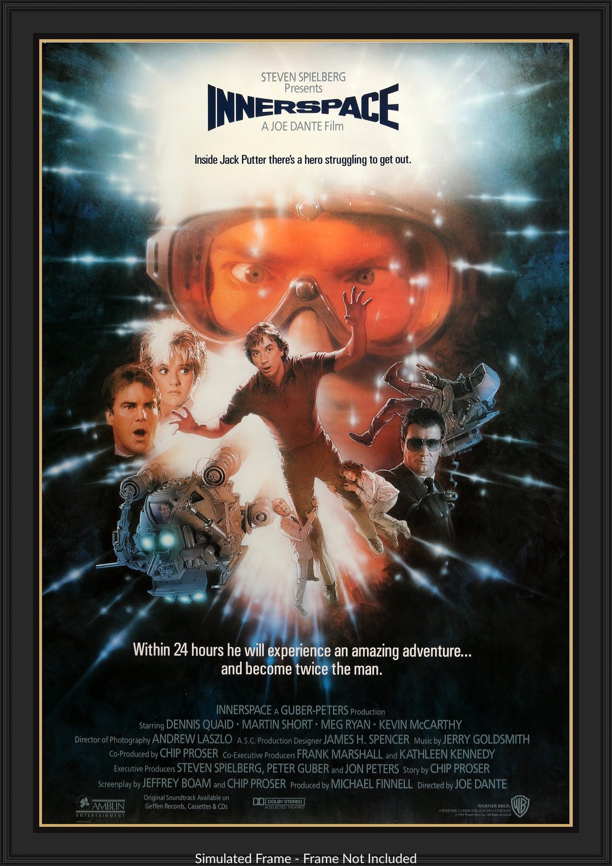 Innerspace (1987) original movie poster for sale at Originalfilmart
