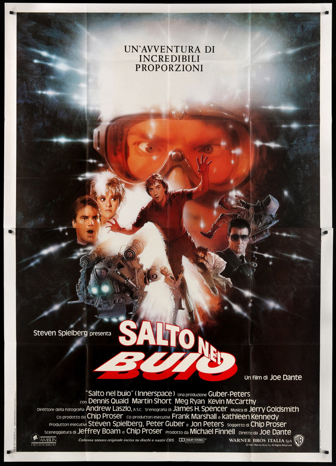 Innerspace (1987) original movie poster for sale at Originalfilmart