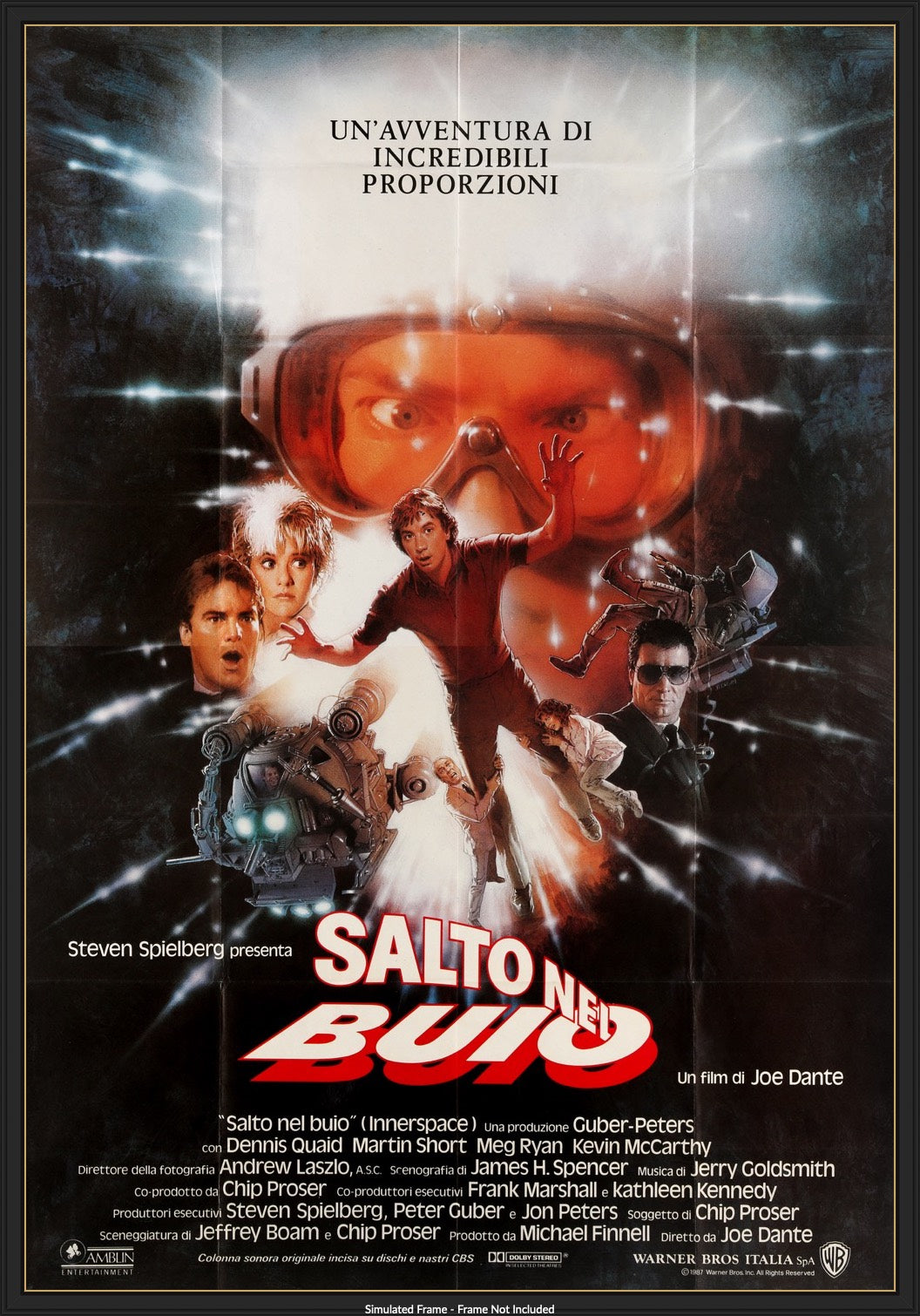 Innerspace (1987) original movie poster for sale at Originalfilmart