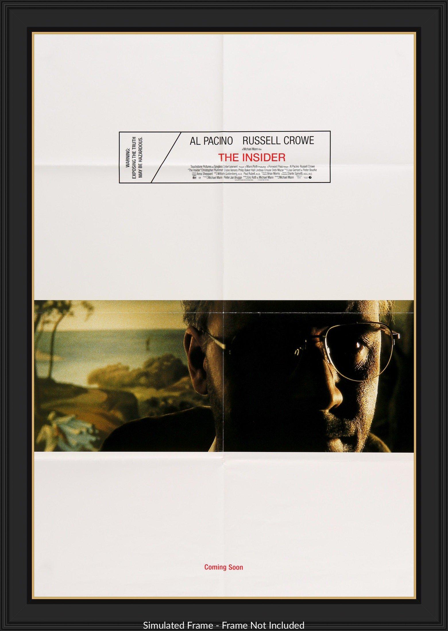 Insider (1999) original movie poster for sale at Originalfilmart