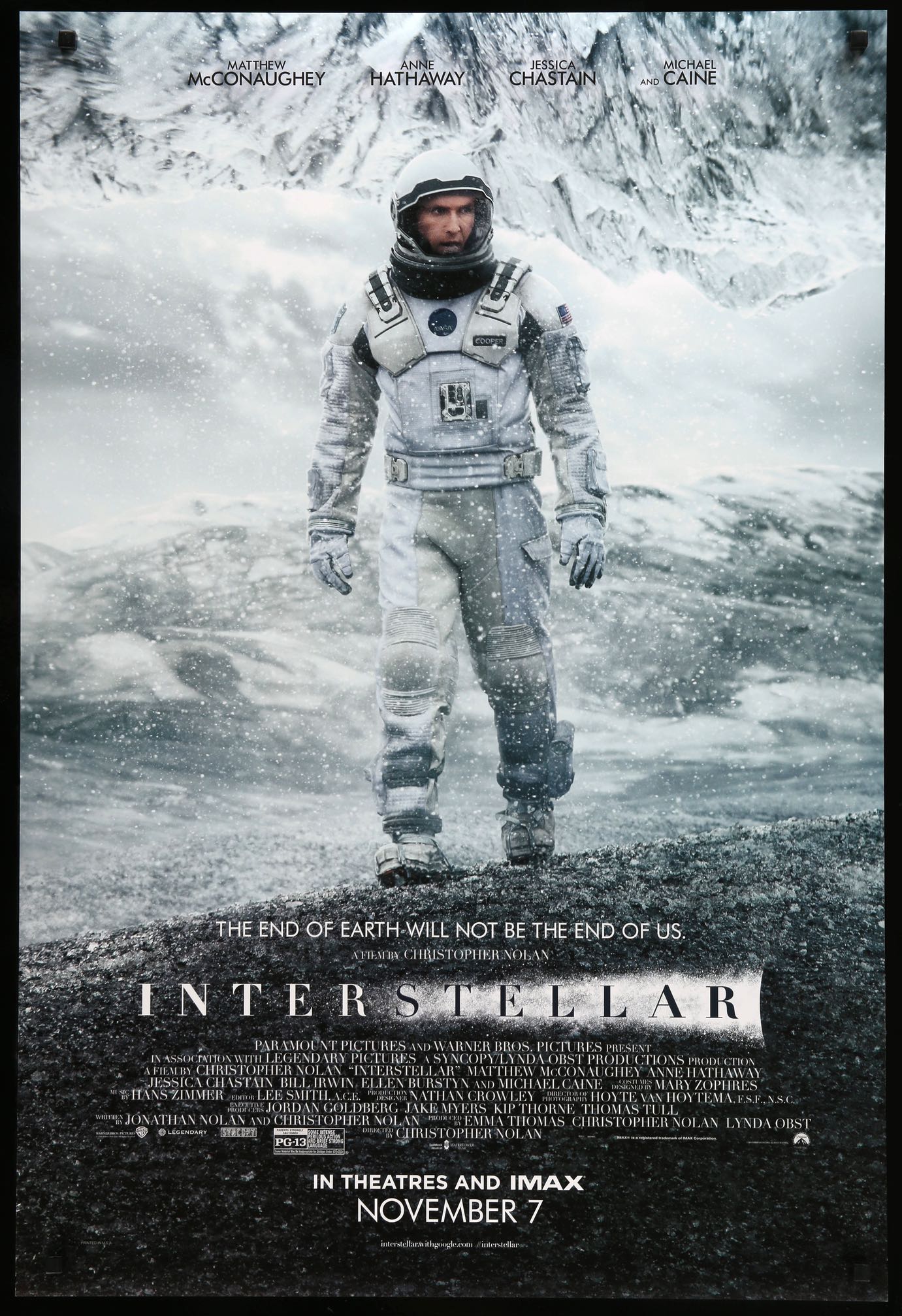 Interstellar (2014) original movie poster for sale at Originalfilmart