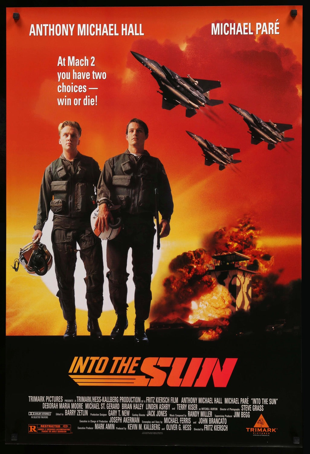 Into the Sun (1992) original movie poster for sale at Originalfilmart