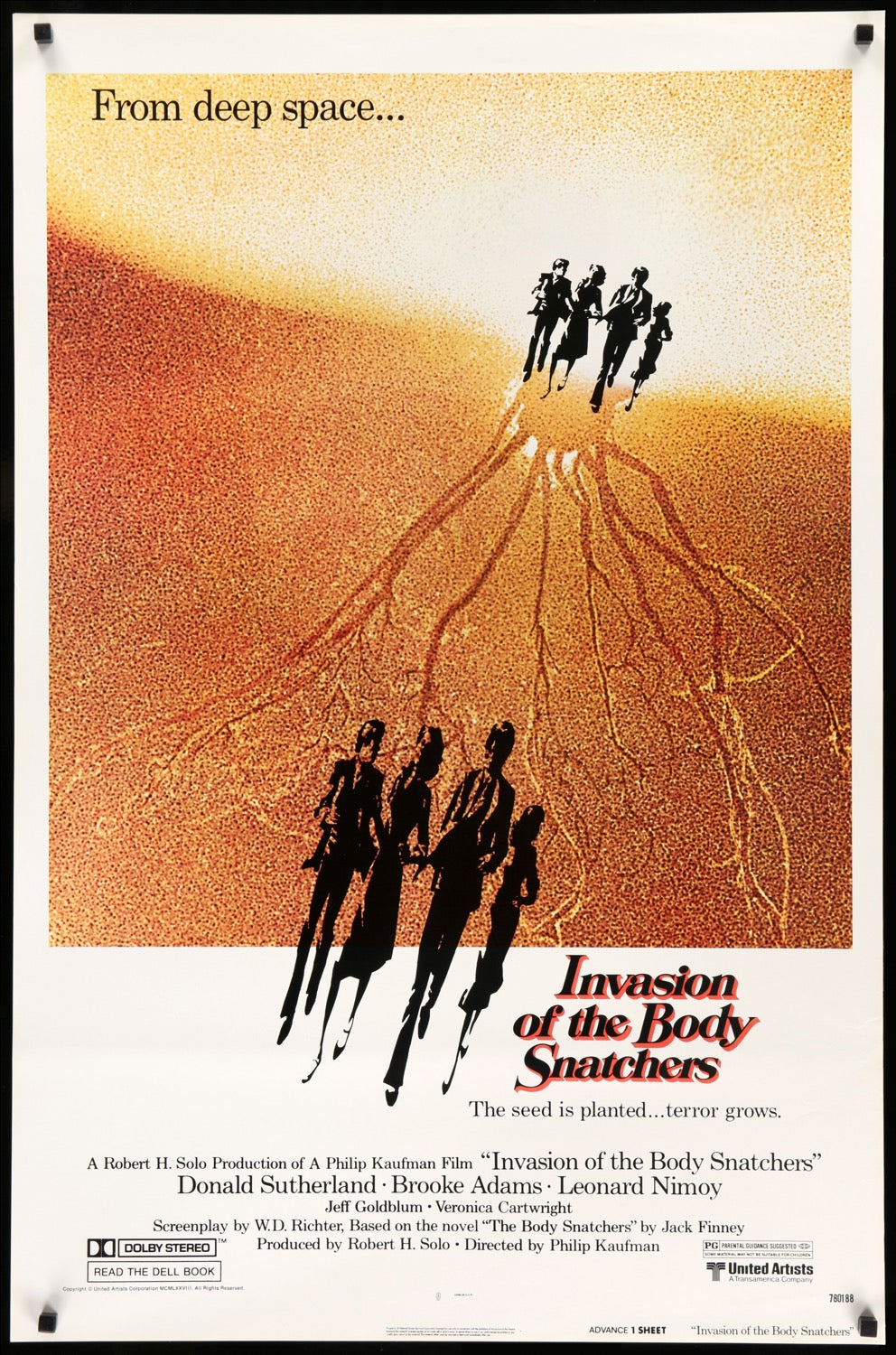 Invasion of the Body Snatchers (1978) original movie poster for sale at Originalfilmart