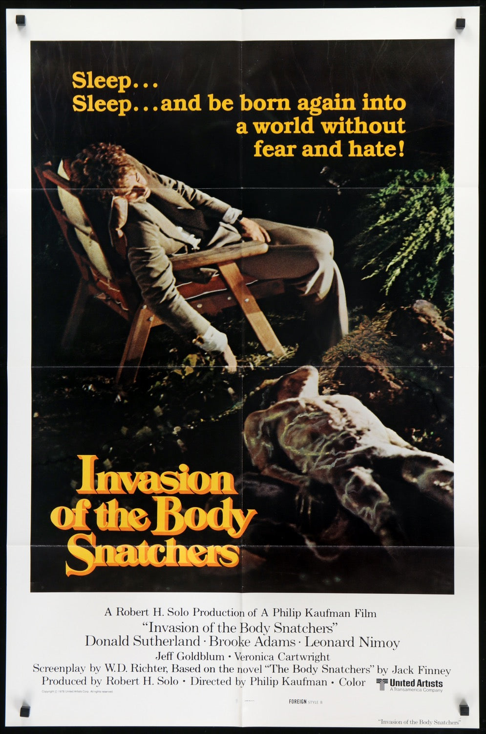 Invasion of the Body Snatchers (1978) original movie poster for sale at Originalfilmart