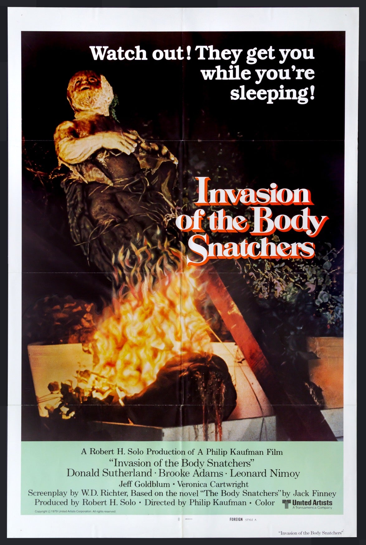 Invasion of the Body Snatchers (1978) original movie poster for sale at Originalfilmart