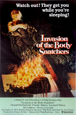 Invasion of the Body Snatchers (1978) original movie poster for sale at Originalfilmart