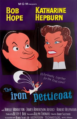Iron Petticoat (1956) original movie poster for sale at Originalfilmart