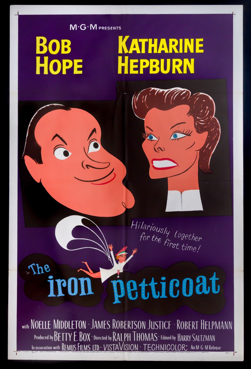Iron Petticoat (1956) original movie poster for sale at Originalfilmart