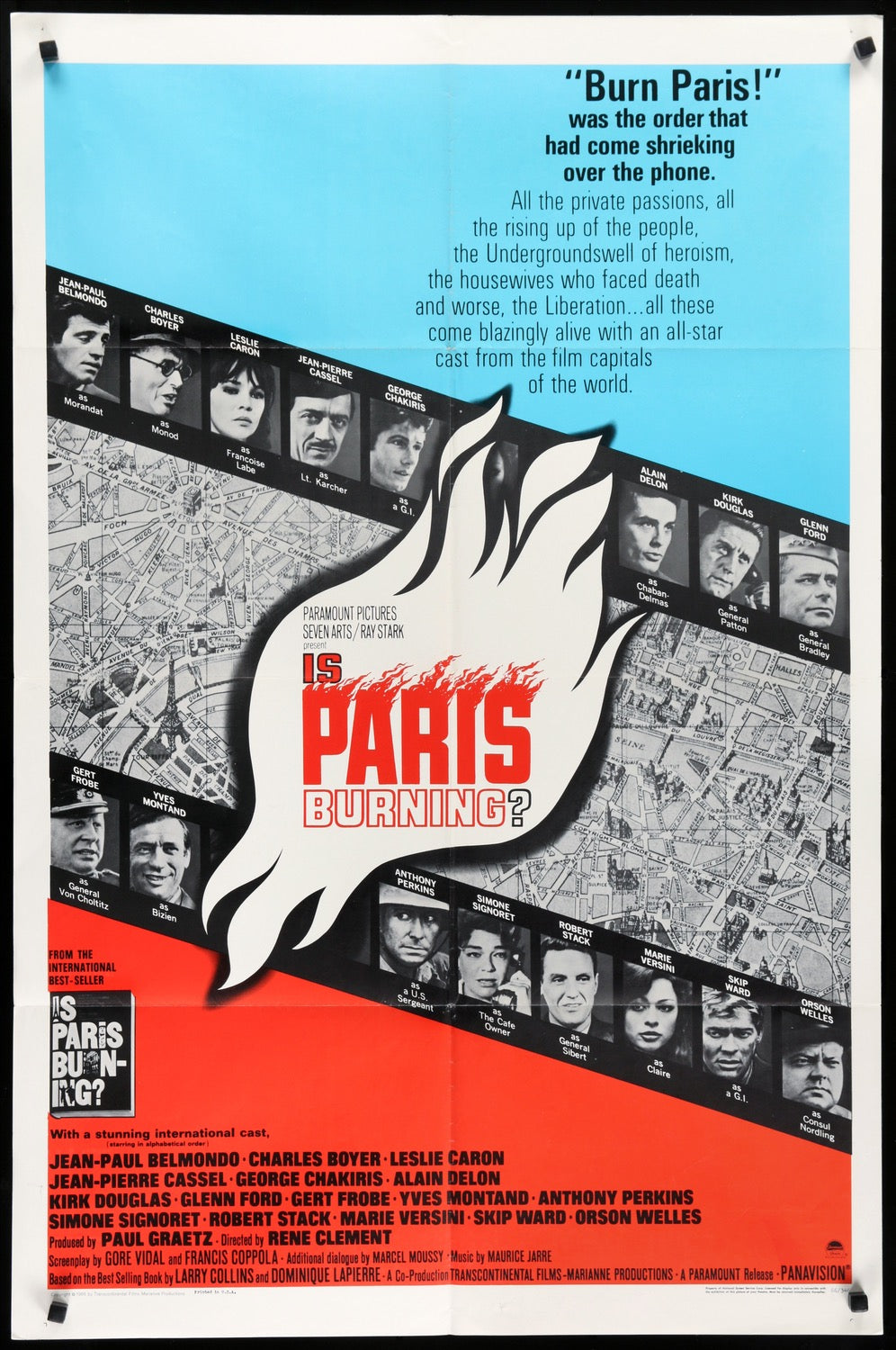 Is Paris Burning? (1966) original movie poster for sale at Originalfilmart