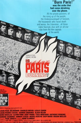 Is Paris Burning? (1966) original movie poster for sale at Originalfilmart