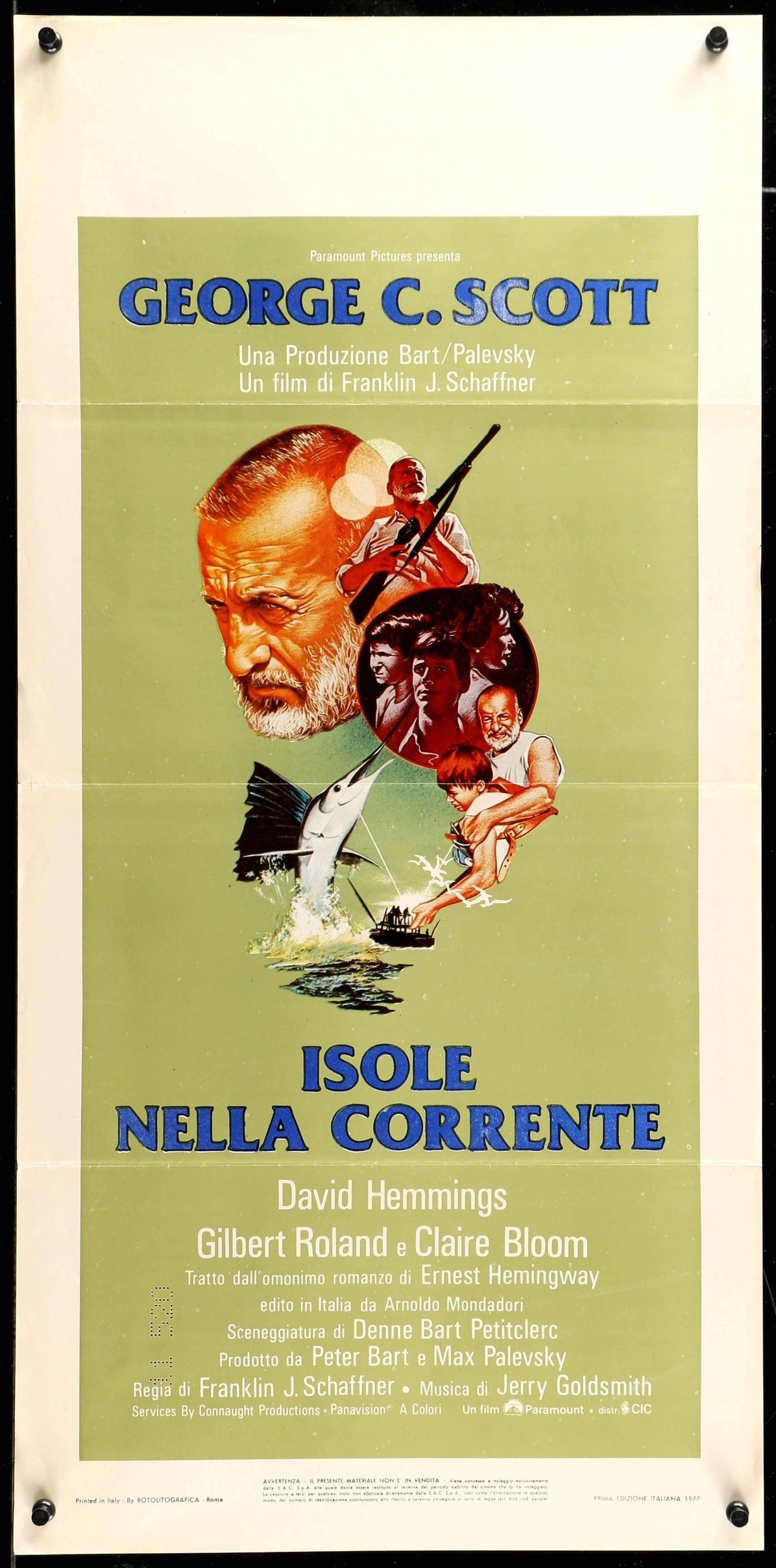Islands in the Stream (1977) original movie poster for sale at Originalfilmart