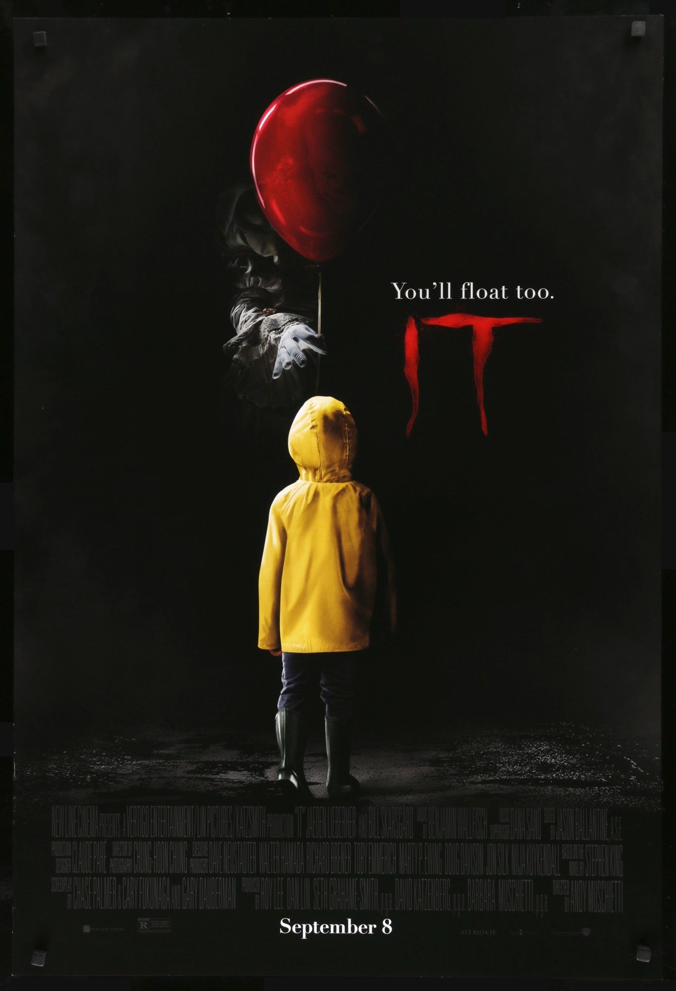 It (2017) original movie poster for sale at Originalfilmart