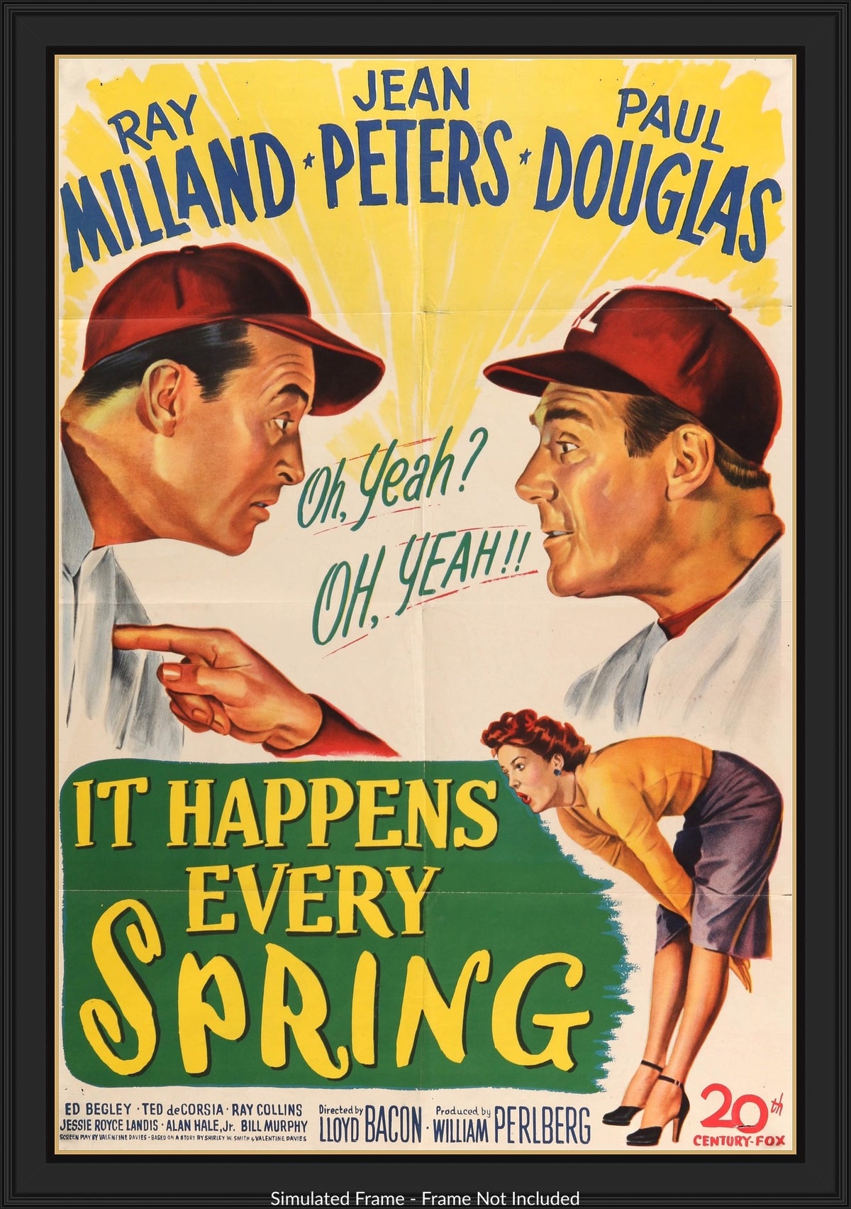 It Happens Every Spring (1949) original movie poster for sale at Originalfilmart