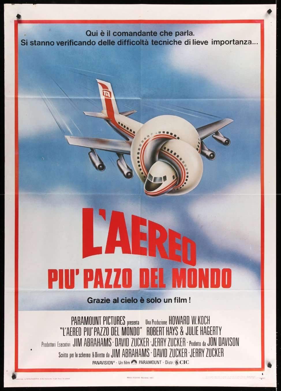 Airplane (1980) original movie poster for sale at Originalfilmart