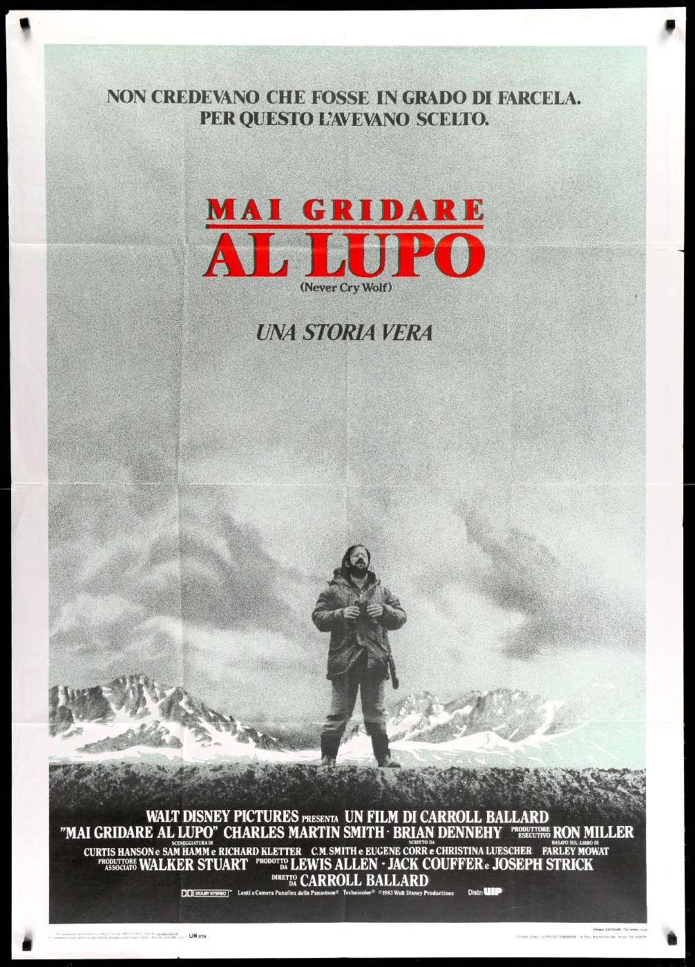 Never Cry Wolf (1983) original movie poster for sale at Originalfilmart