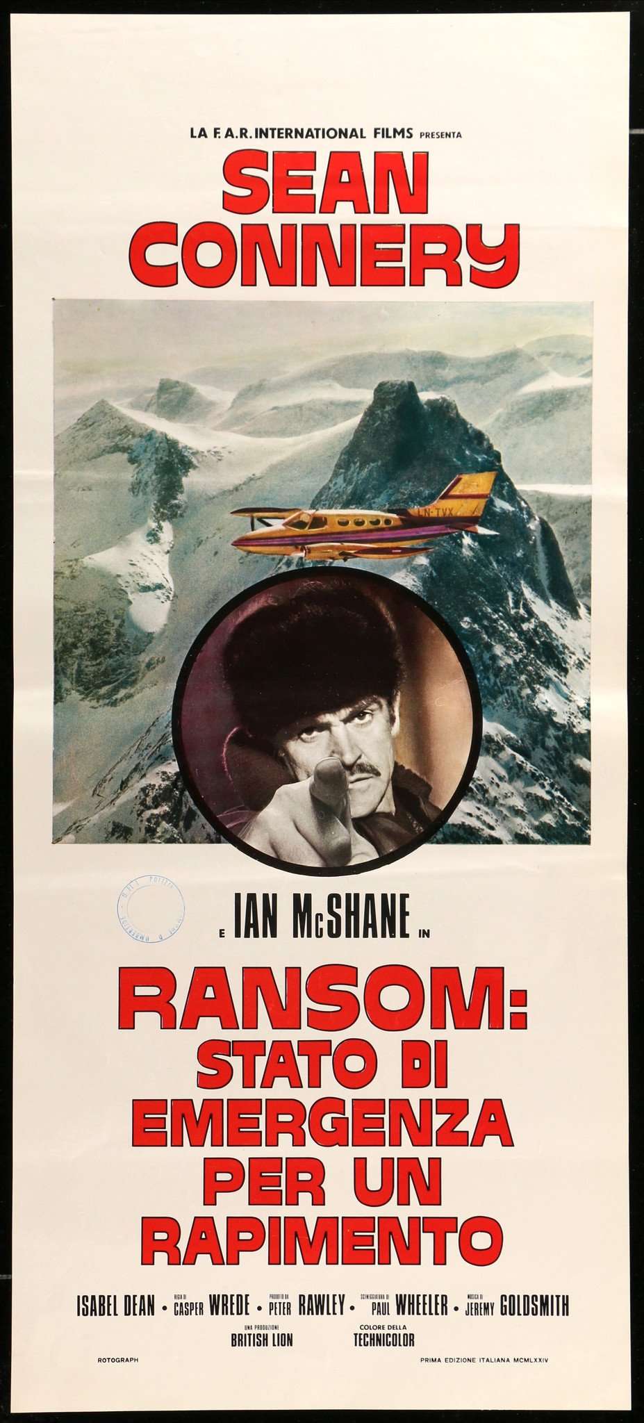 Ransom (1974) original movie poster for sale at Originalfilmart
