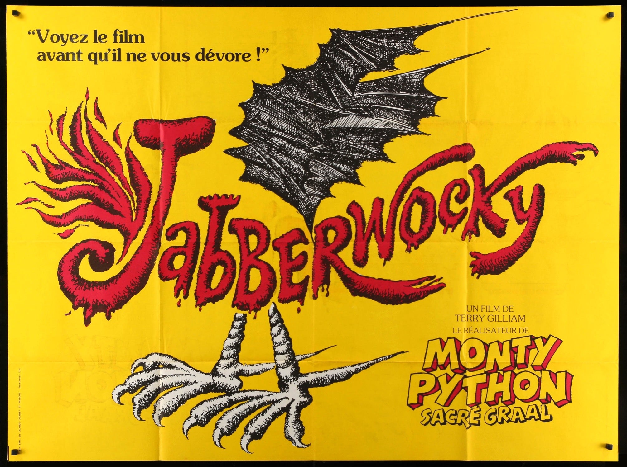 Jabberwocky (1977) original movie poster for sale at Originalfilmart