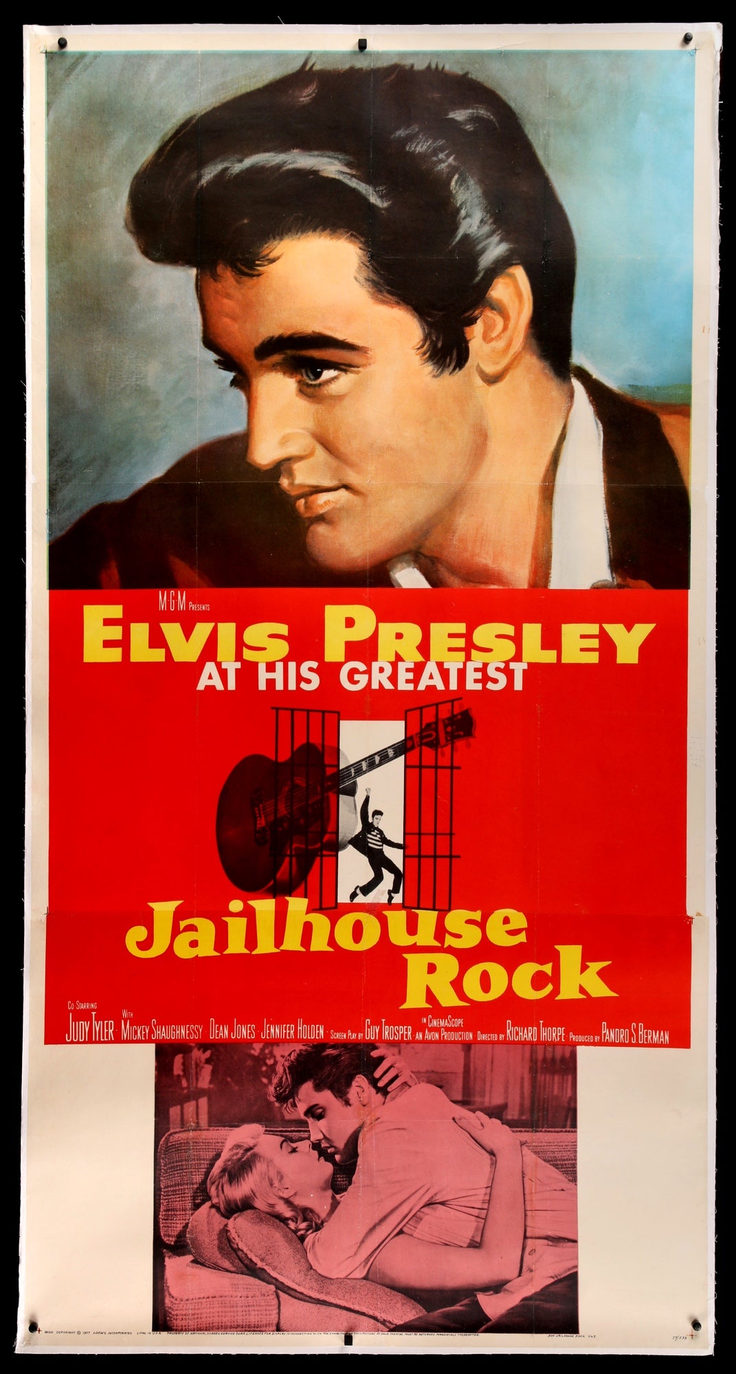 Jailhouse Rock (1957) original movie poster for sale at Originalfilmart