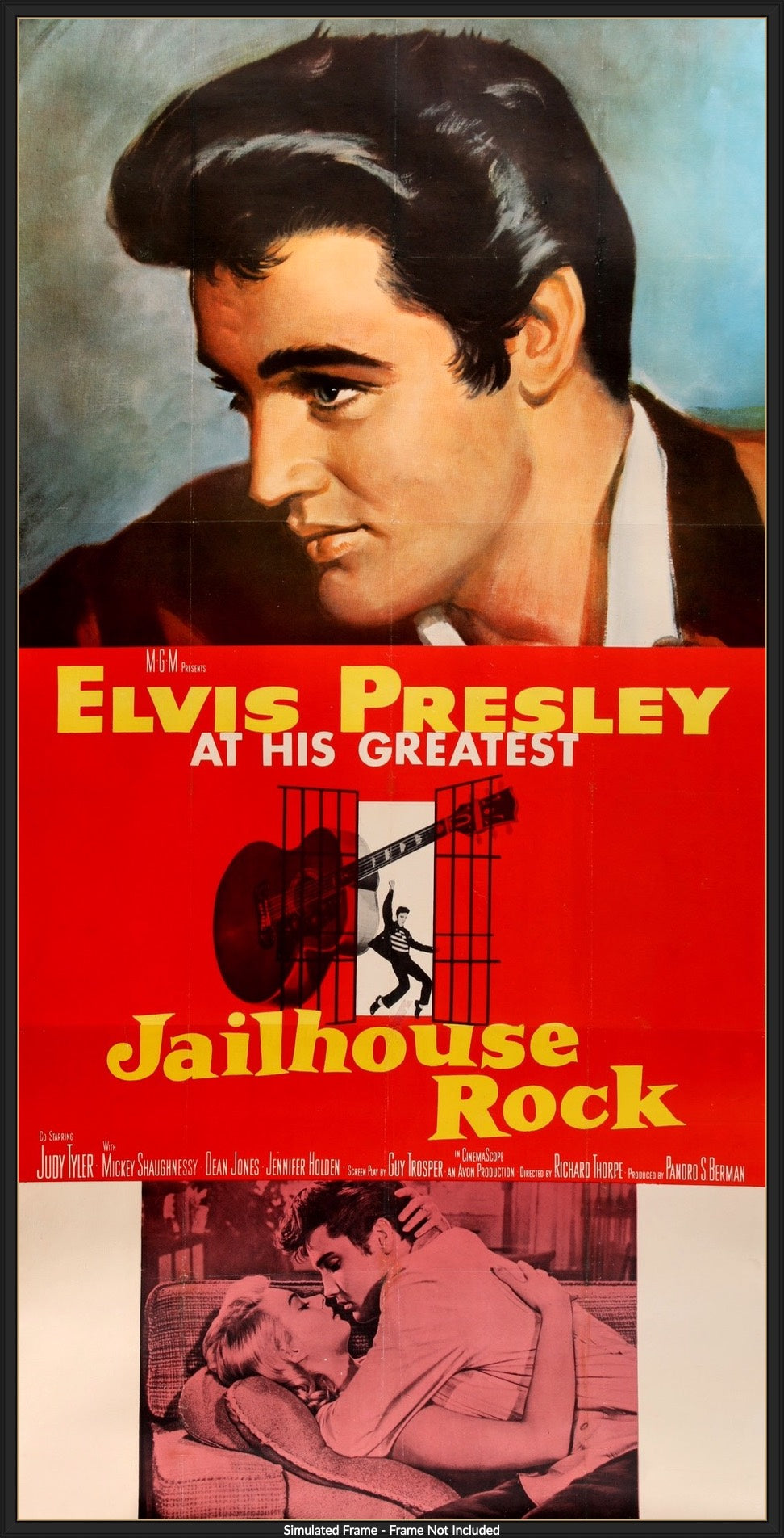 Jailhouse Rock (1957) original movie poster for sale at Originalfilmart