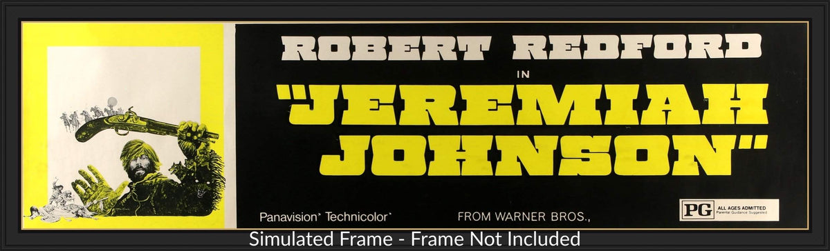 Jeremiah Johnson (1972) original movie poster for sale at Originalfilmart