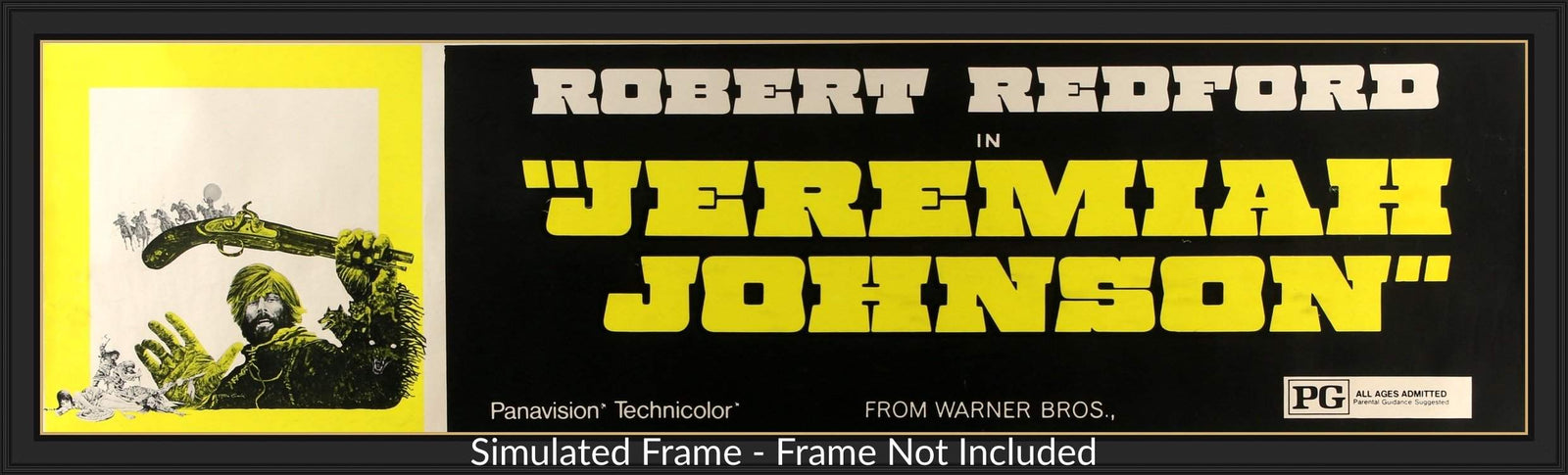 Jeremiah Johnson (1972) original movie poster for sale at Originalfilmart