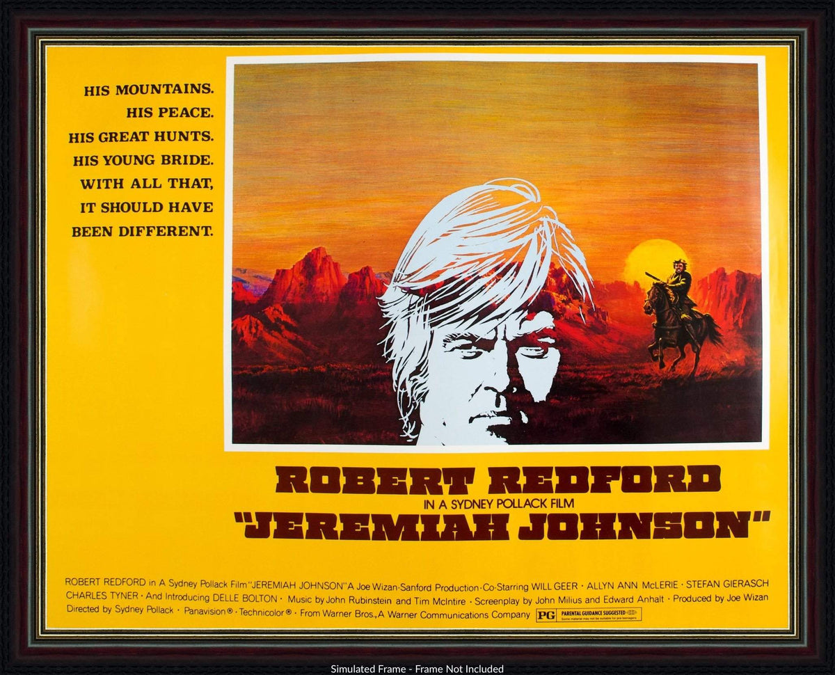 Jeremiah Johnson (1972) original movie poster for sale at Originalfilmart