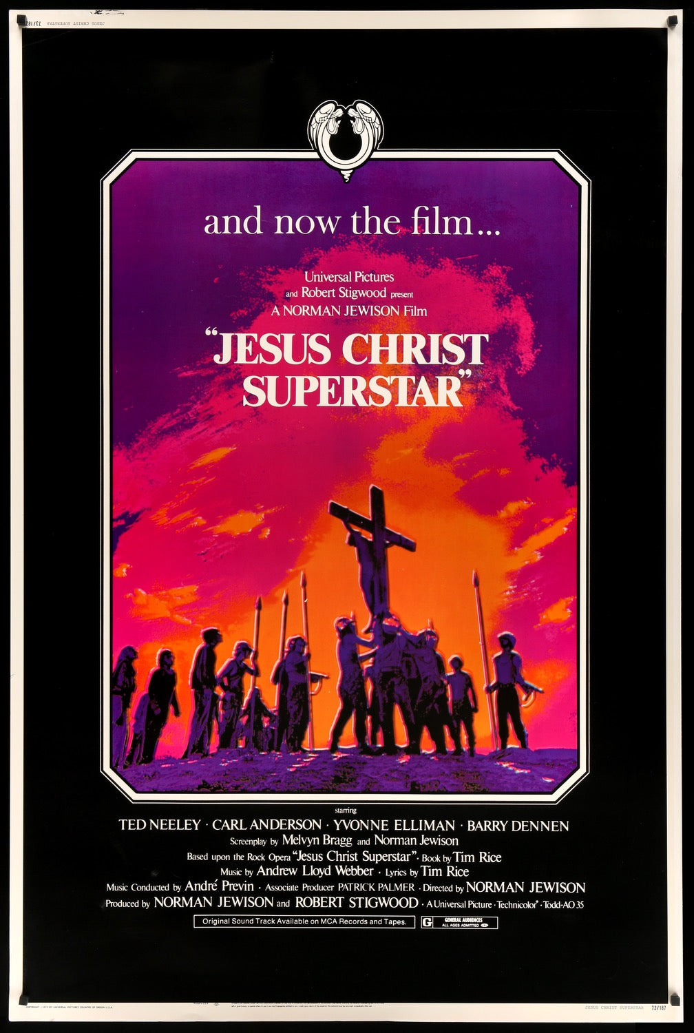 Jesus Christ Superstar (1973) original movie poster for sale at Originalfilmart