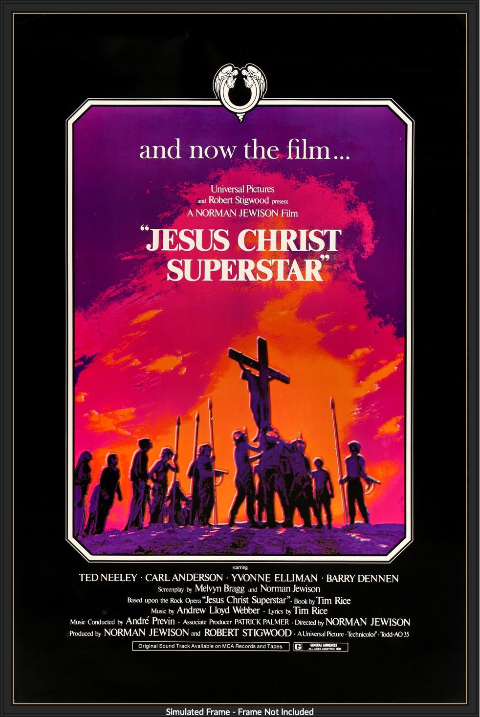 Jesus Christ Superstar (1973) original movie poster for sale at Originalfilmart