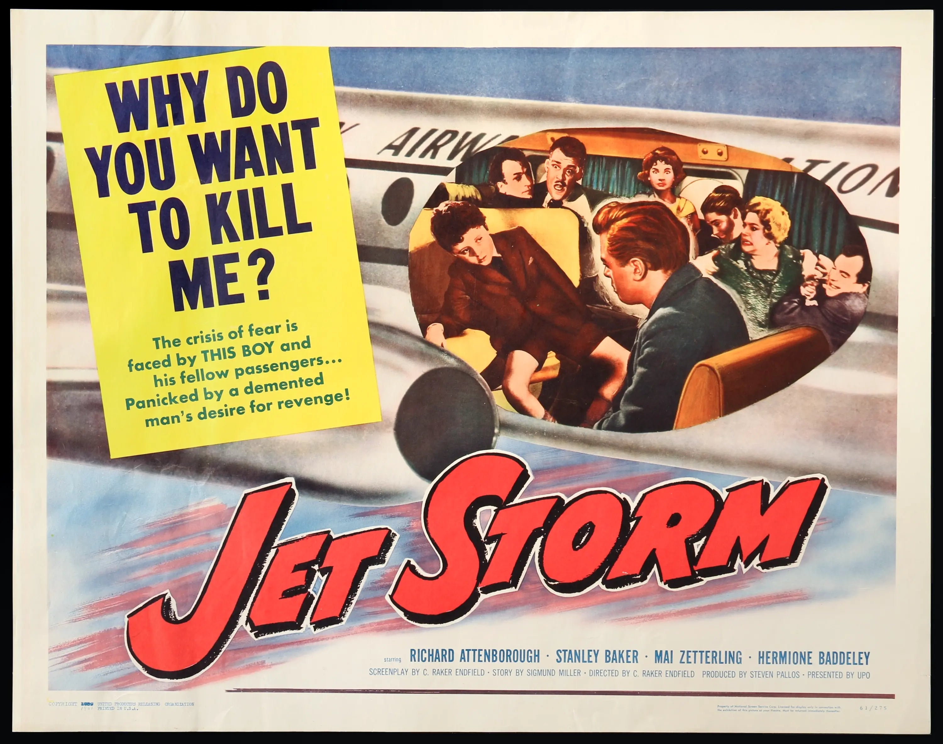 Jet Storm (1959) original movie poster for sale at Originalfilmart