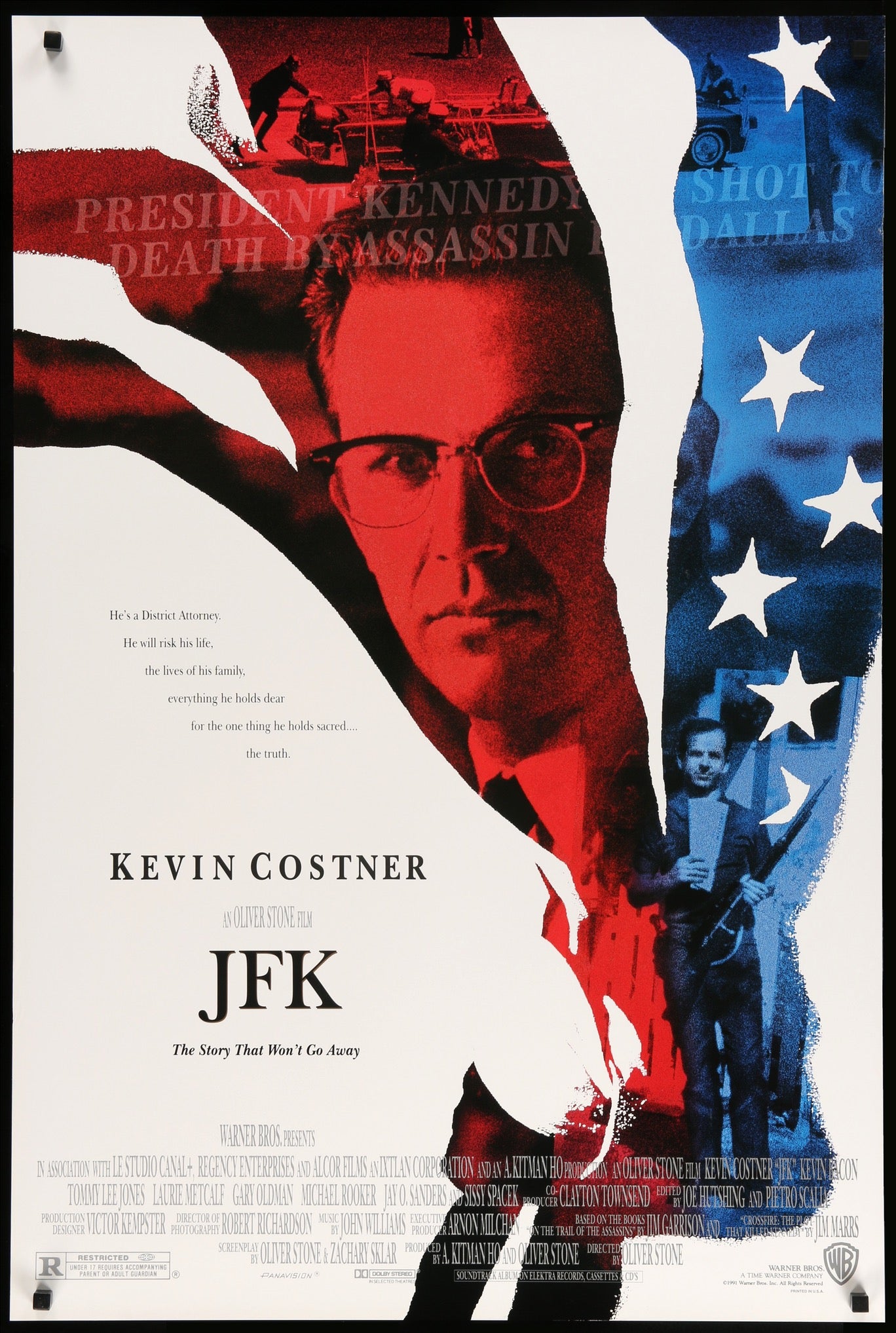 JFK (1991) original movie poster for sale at Originalfilmart